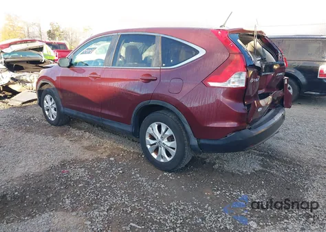 2012 Honda Cr-V Ex z USA, uszkodzony, nr VIN 5J6RM4H5XCL027500